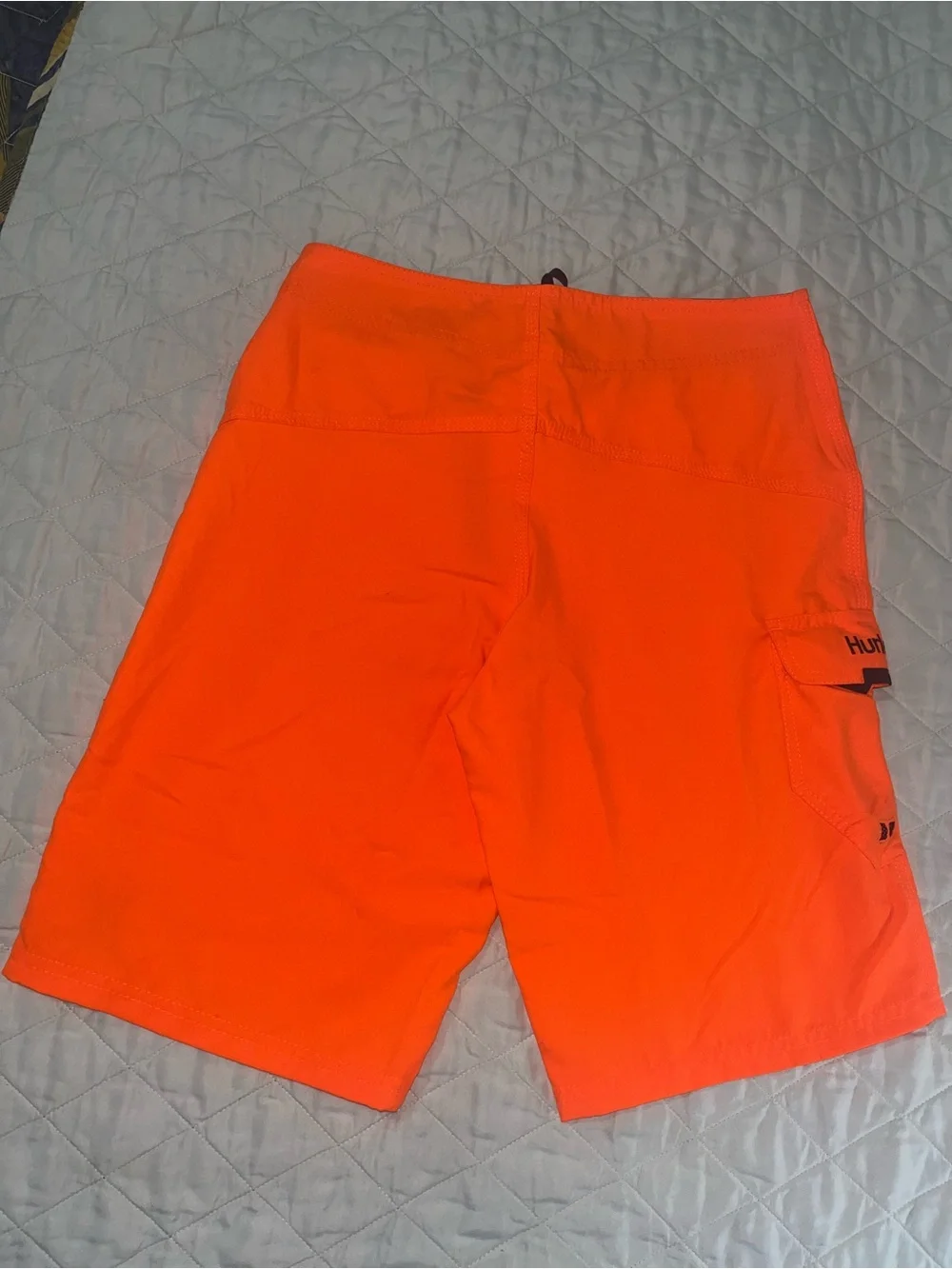 Hurley Men’s Orange and Black Boardshorts